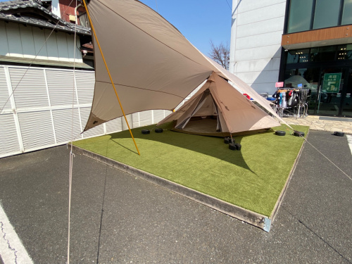 2本しかないポールを使いこなせ！ロゴスのテント＆タープ！[2023.03.19