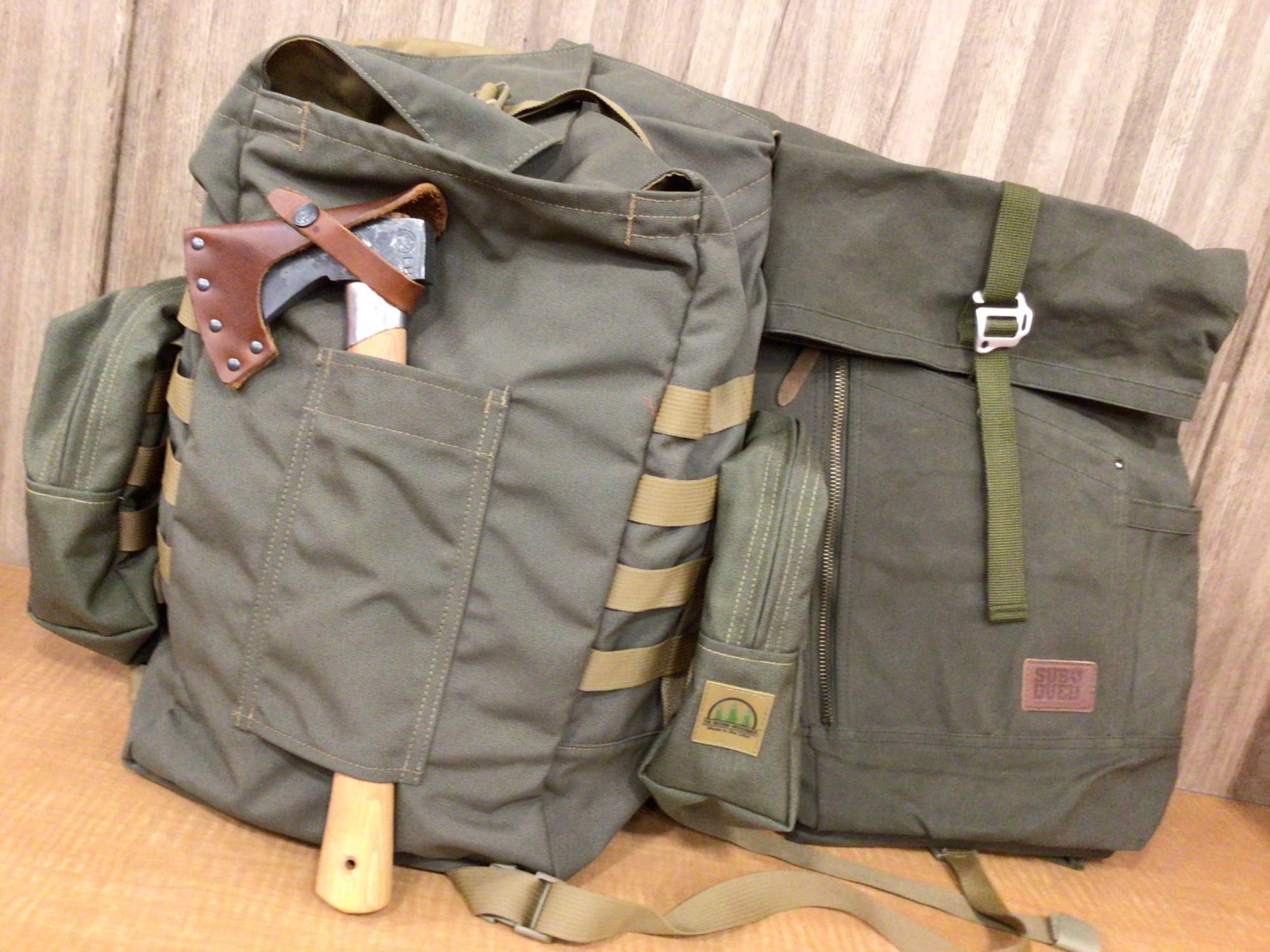 The Hidden 心許ない Woodsmen Canteen Pouch 2個セット