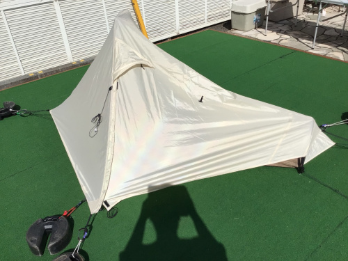 三芳店】超軽量テント！スノーピークのラゴ1 アイボリー