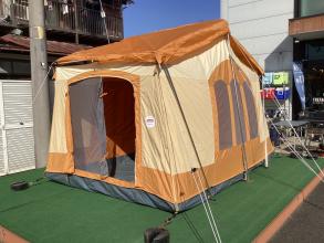 まるでお城のようなテント！？コールマン ビラデルマーリバイバルを設営してみた！