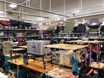 「アウトドア用品のファニチャー 中古 買取 」