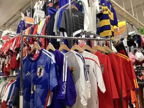 【サッカー特集】日本代表や各国代表ユニフォーム揃っています！