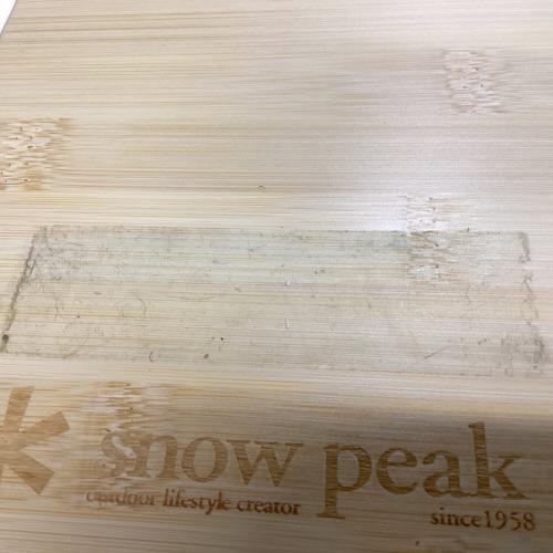 snow peakワンアクションローテーブル竹】ロースタイルキャンプに