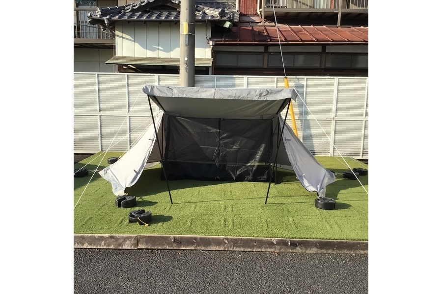 テントのソロキャンプ