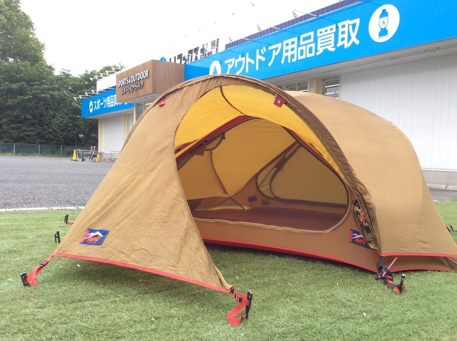 希少 モステント MOSS TENTS MOSS Little Dipper リトルディッパー フットプリント ベタ除去済 良品 後期中国製 テント