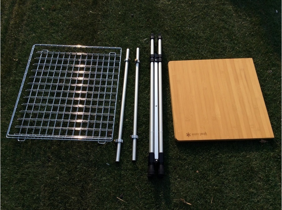アウトドア テーブル/チェア スノーピークの廃盤アイテム！フィールドキッチンテーブル竹が入荷しま 