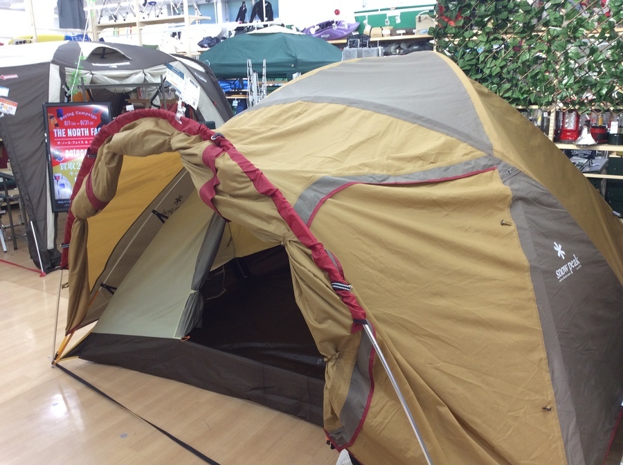 ノースフェイスの４人用テントのワオナ４入荷しました。[2019.08.19 