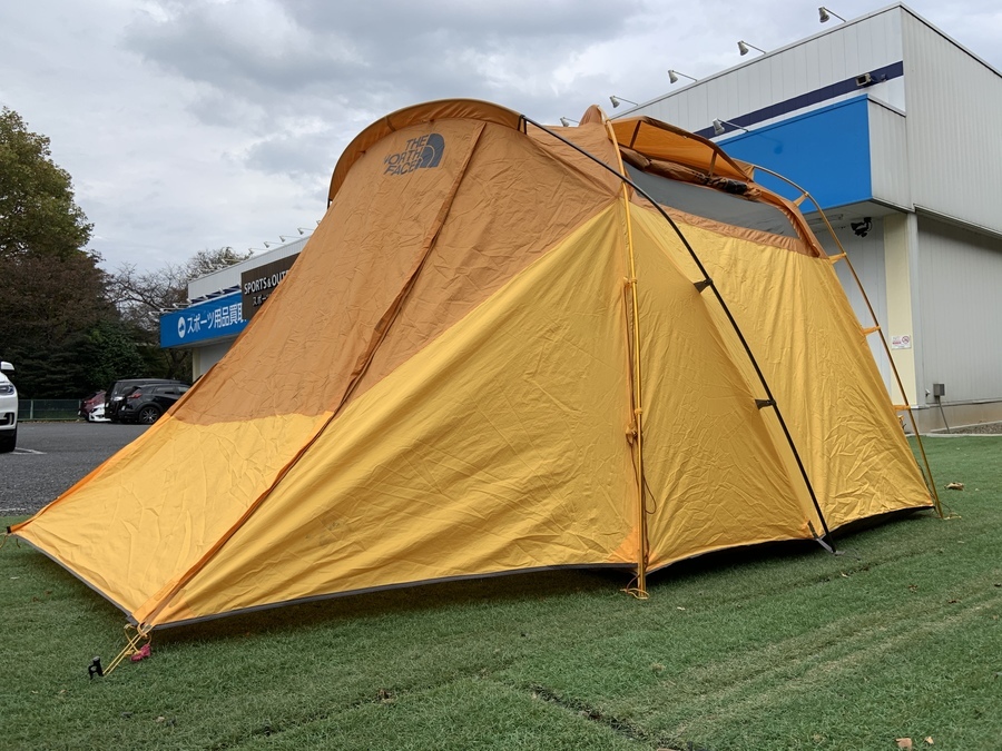 ノースフェイス ワオナ4 テント 4人用 アガベグリーン キャンプ
