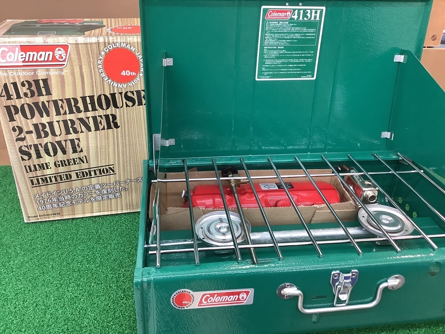 キャンプ用品 BBQ Coleman model 413H ランタン-