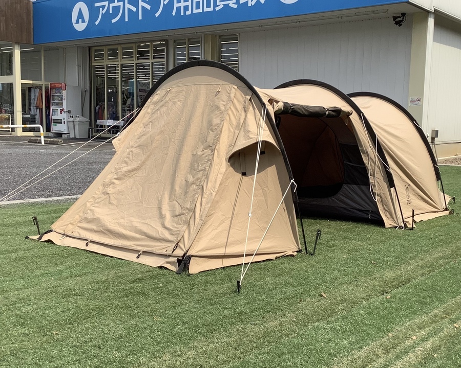 DODのカマボコテントソロTCが入荷！ソロやデュオにもおすすめ 