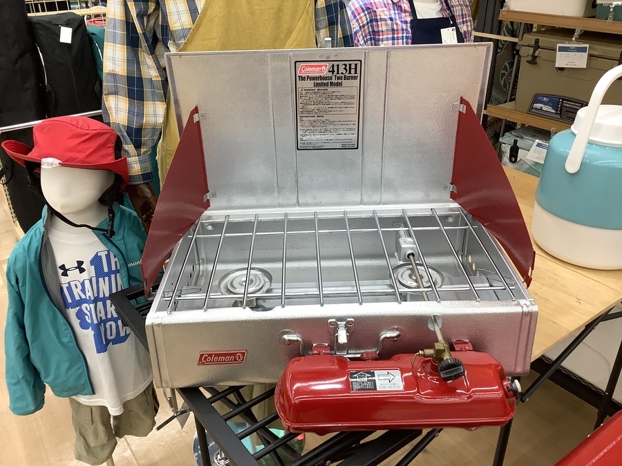 キャンプ用品 BBQ Coleman model 413H ランタン-