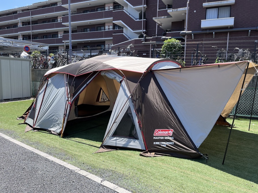 いつでも誰とでも使える超万能テント！コールマンの4Sワイド2ルーム ...