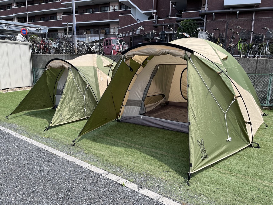 これからキャンプを始める方必見のテント！DODの「ザ・テント