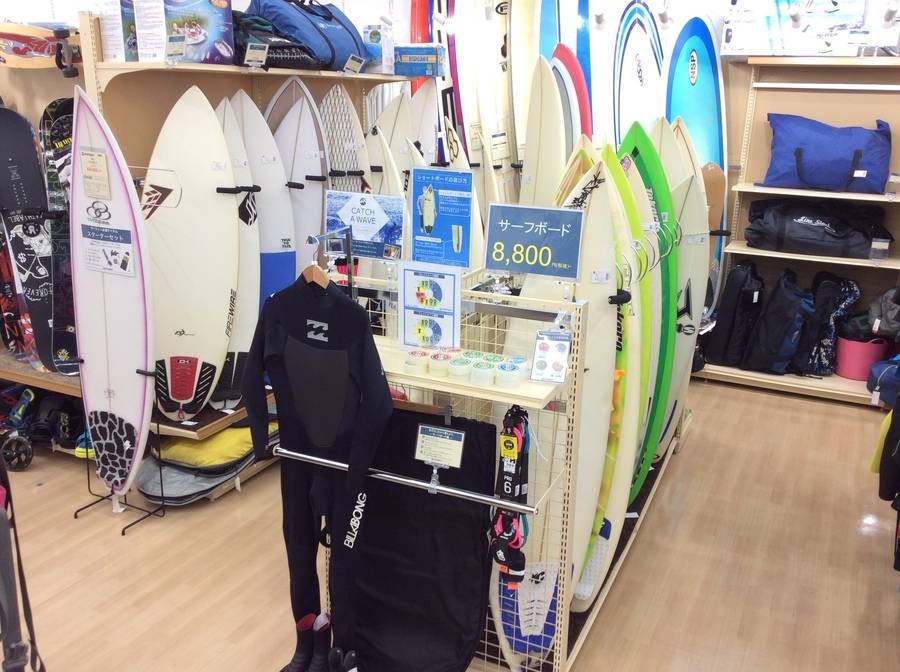【TFスポーツ柏店】松戸、流山、柏のサーフボード買取＆販売はトレファクスポーツへ！