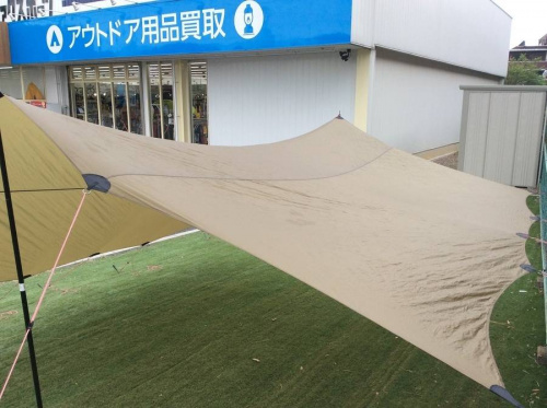 スポーツ柏】HILLEBERG TARP UL 20のサンドカラー入荷！[2018.09.12発行]｜リサイクルショップ トレファクスポーツアウトドア柏 店（トレジャーファクトリー）