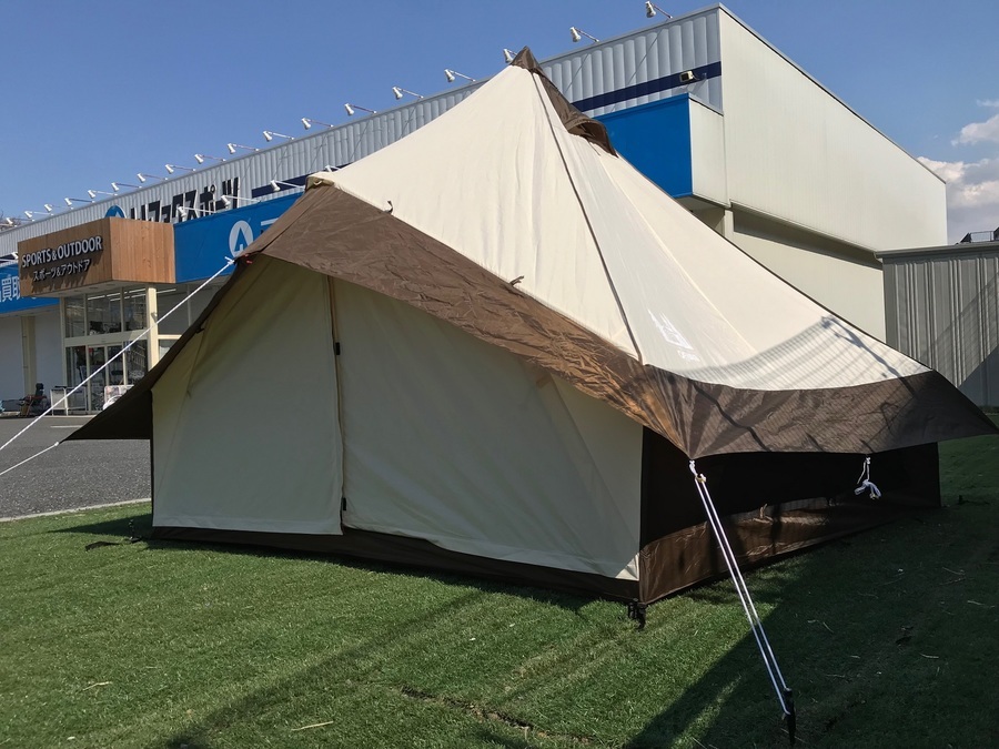 スポーツ柏】OGAWA グロッケ12TC設営してみた。[2019.03.13発行