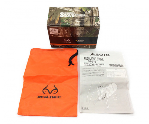 SOTO×REALTREEの限定レギュレーターストーブ未使用品入荷。[2019.12.02