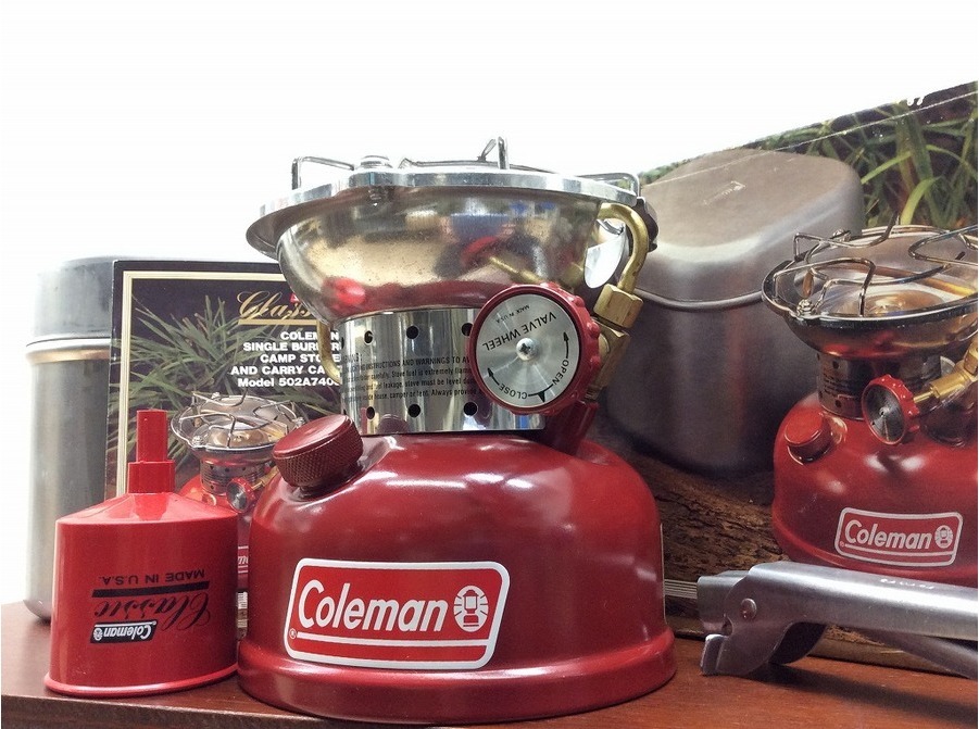 クラシックライン！コールマンの502A740J未点火の状態で入荷