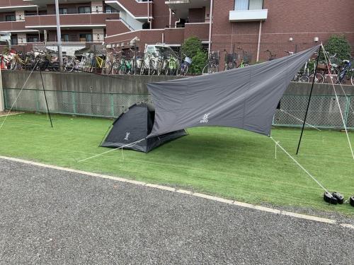 dod 抉る ライダーズワンタッチテント& いつかのタープ