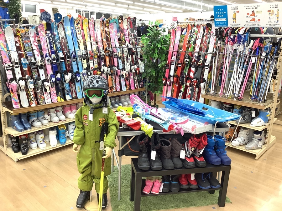 【中古買取】スキー・スノーボード売場拡張いたしました！！