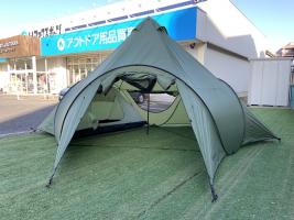 設営ナント10分切り!?進化系ワンポールテント!ハイランダーの 設営ナント10分切り!?進化系ワンポールテント!ハイランダーの