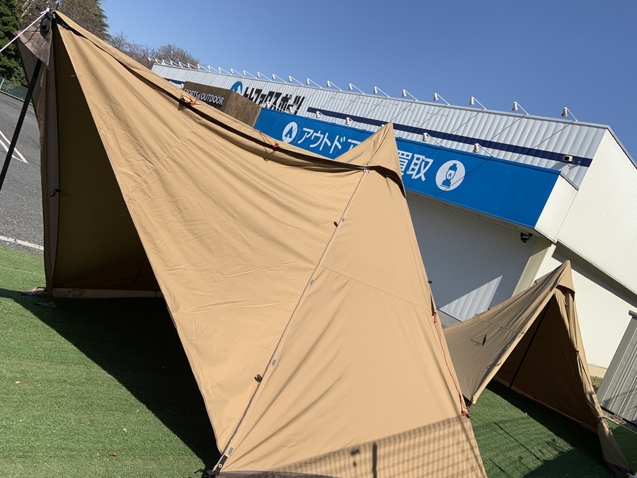 テンマクの人気モノポール設営比較してみた！美品のサーカス