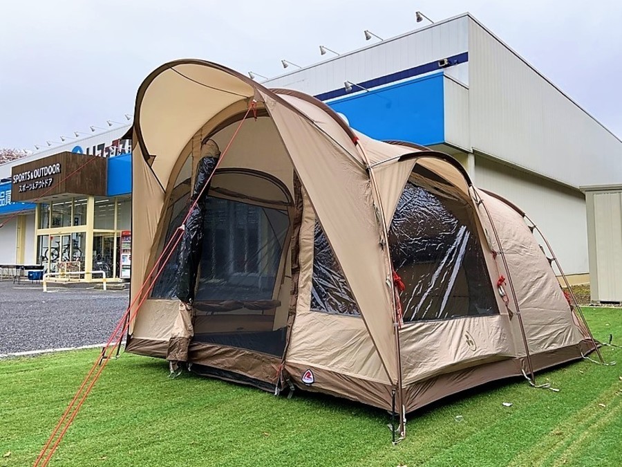 ローベンス　キャビン400 ROBENS買取】超個性派小型2ルームテント!ローベンスのキャビン