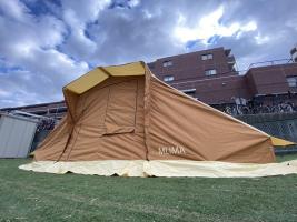 MLIMA BAHARI 4 ブラウンテント② コットンロッジテント BAHARI4 ブラウン（4人用） - MLIMA camping