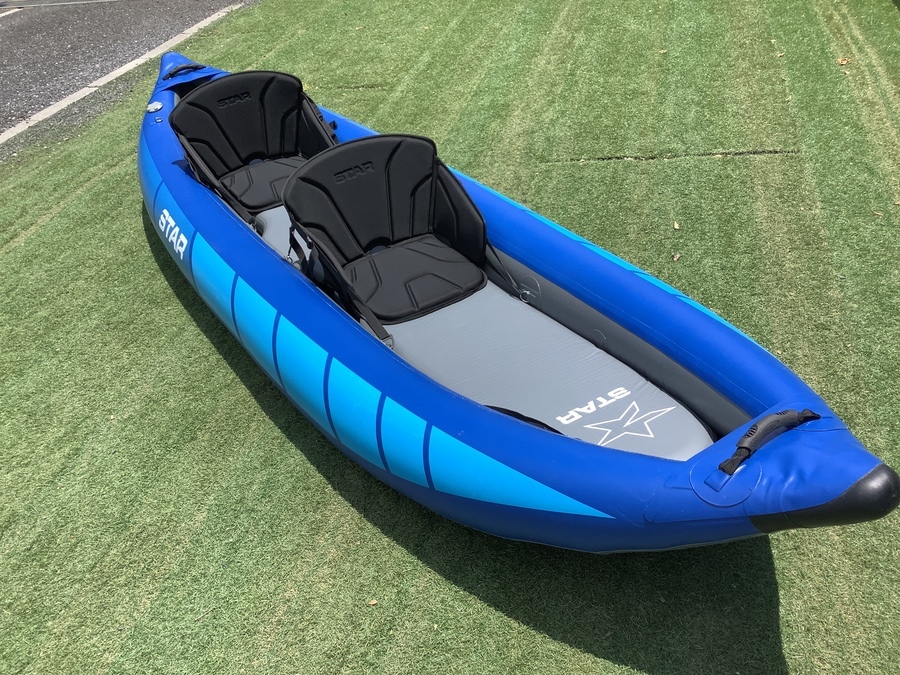 簡単組立ならインフレータブルカヤック！スターのレイブン2！[2022.06