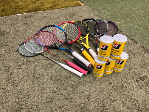 【セット購入で割引有】テニス バド 柏店はテニス・バドミントンアイテムを買取強化中です！[2024.02.10