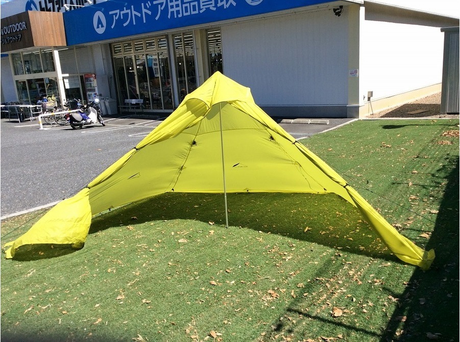 テントのモノポールテント