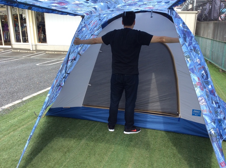 テントのドームテント
