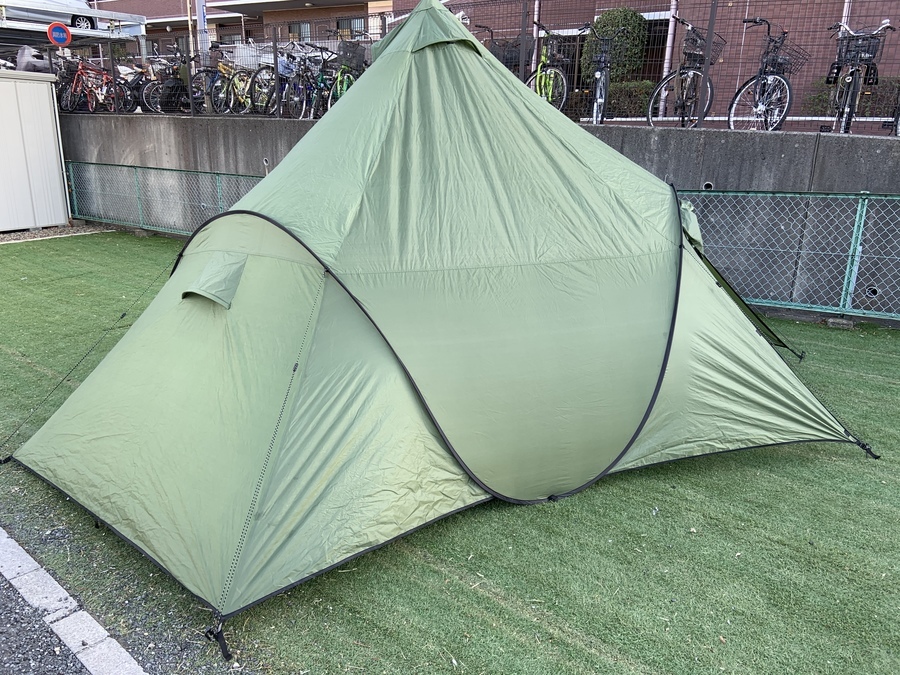 テントのキャンバスキャンプ