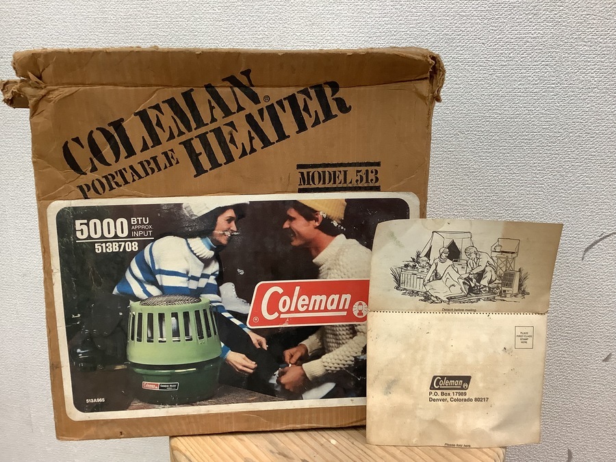 Coleman コールマンのキャタリティックヒーター
