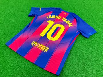 【W杯優勝で話題沸騰！！】NIKE(ナイキ) FCバルセロナ 25/26 HOME オーセンティックユニフォーム（#10 ラミン・ヤマル）のご紹介！！