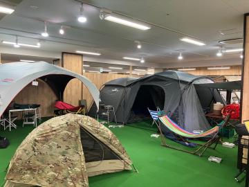 「ソロテントのツールームテント 」
