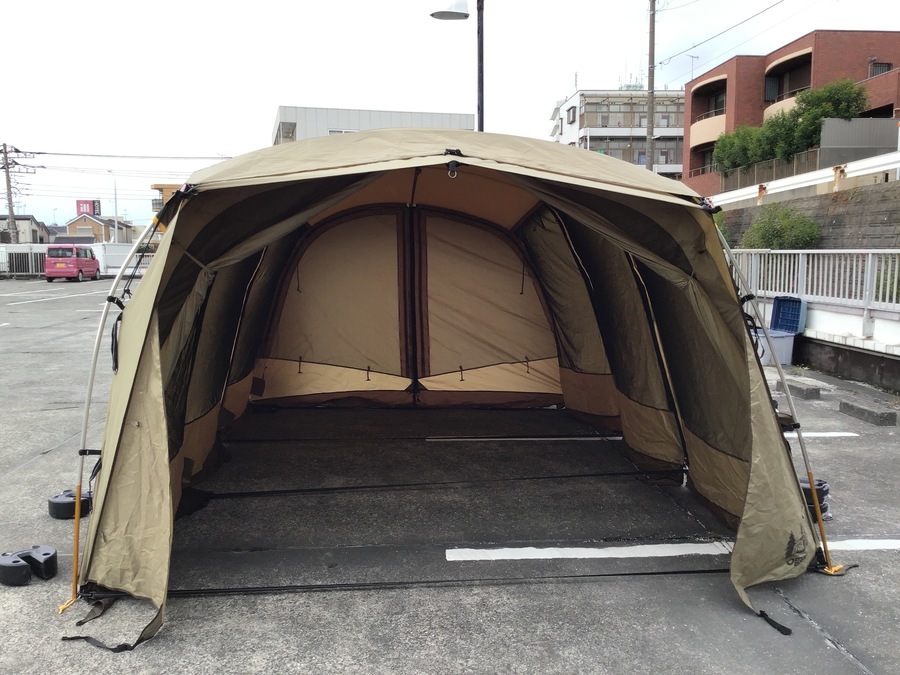 知る人ぞ知る最強トンネル型テント！OGAWA CAMPAL(オガワキャンパル