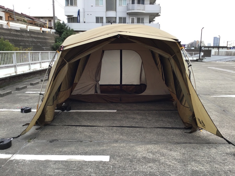未使用 ogawa オガワ キャンプ アウトドア アポロン トンネル型テント 