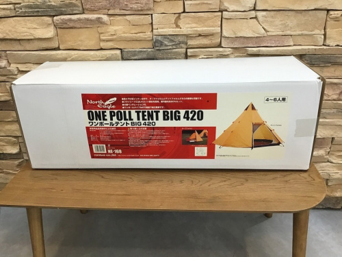新品！ノースイーグルのワンポールテントBIG420入荷！【TF