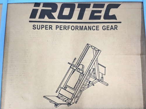 大特価！IROTECのレッグプレスマシン未使用入荷！[2019.06.11発行