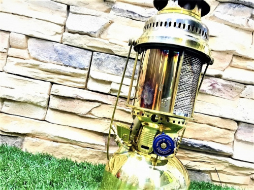 Petromax HK500用　ペトロマックス アンバーグローブ ホヤ ◇新品 Petromax HK500 ツイストアンバーガラスホヤ ペトロ
