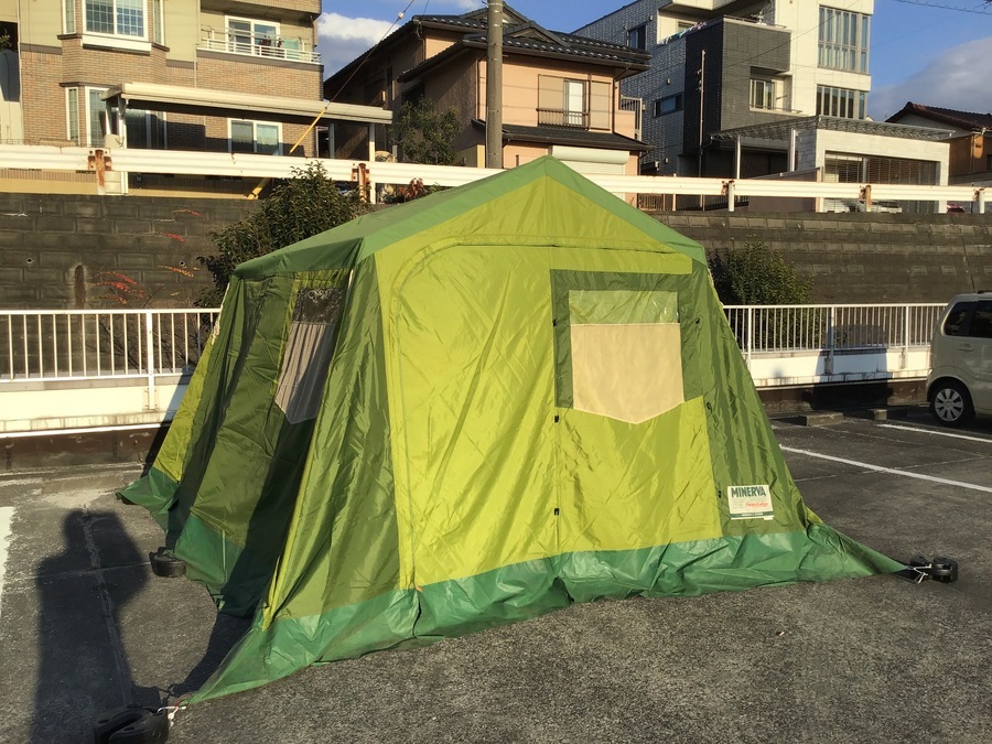 レトロデザインの家型テント！OGAWA CAMPAL(オガワキャンパル）オーナーロッジ ミネルバⅡ