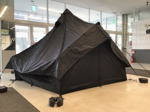 【キャンプ用品買取】グロッケ8BKはカナディアンイーストコラボのオールブラックベル型テント！