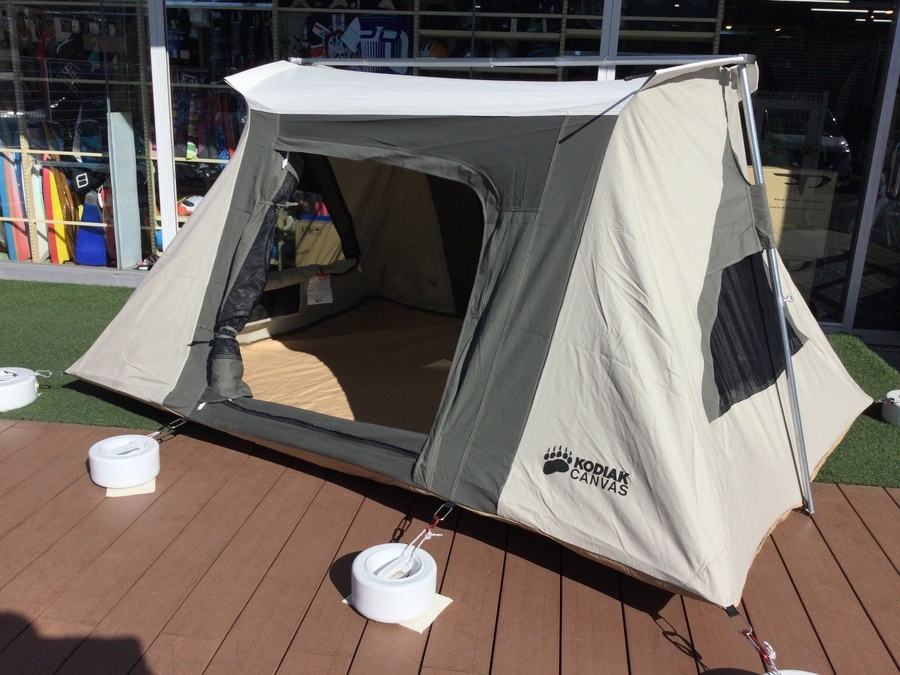 ディスカウント コディアックキャンバス Kodiak Canvas Flex-Bow コットンテント グランピングテント 大型 テント ファミリー  キャンプ