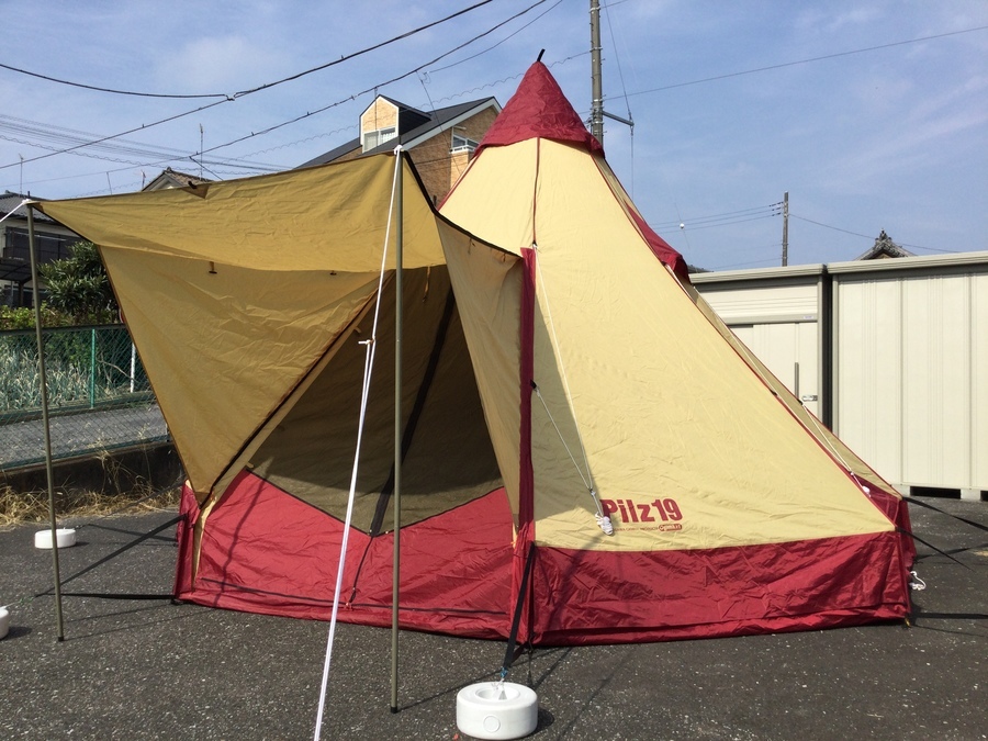 小川キャンパル ピルツ19 ogawa 大人数テント⛺-