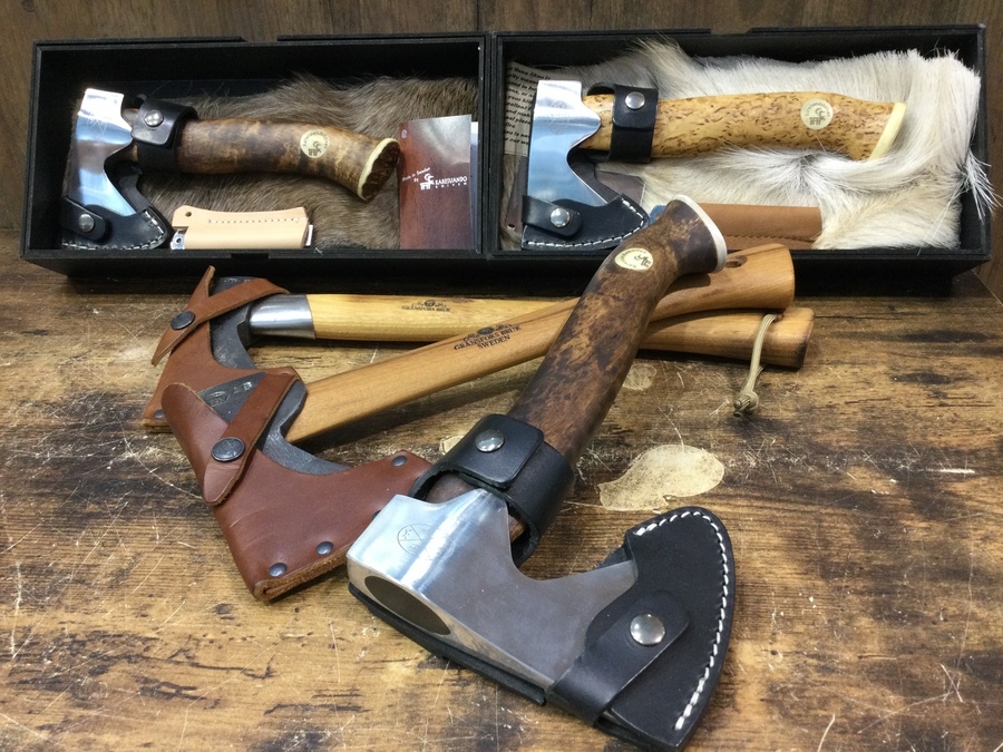 北欧の老舗鍛鉄メーカー『グレンスフォシュ』の斧など、入荷速報