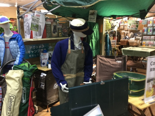 TFスポーツ岩槻店】キャンプ用品売り場拡大中！キャンプ道具を揃える