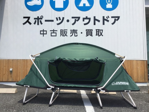 GROWHILL】廃盤希少！1台で2役！？テントコット入荷です。[2019.08.07