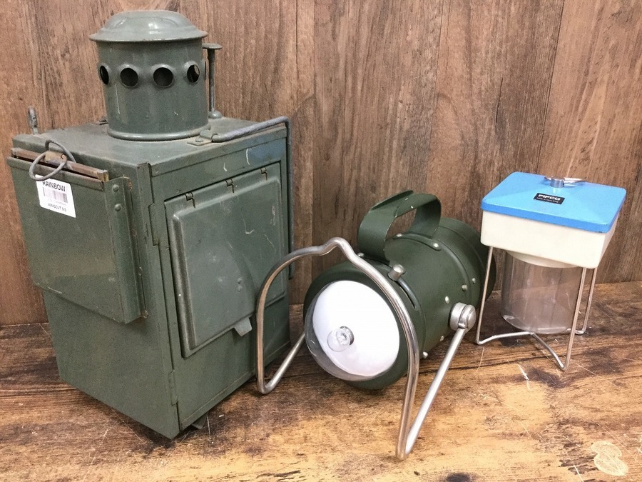 自宅で購入】ヴィンテージランタンやランプ、カンテラが入荷