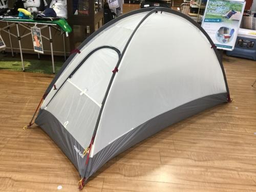 モンベル買取】山岳ソロ向けステラリッジテント1がセットで入荷